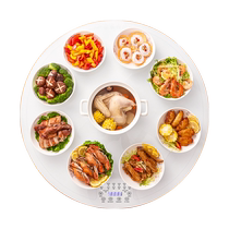 Xiaotang Warm Chopping Board Hot Chopping Board Household Round Heating Plate Insulation Pad Insulation Board Food Multifunctional Rotatable