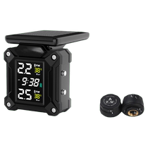 Solar motorcycle tire pressure monitor external Maverick 9 electric vehicle tire pressure detection instrument