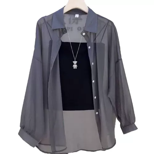 Летний комплект для отдыха, рубашка, топ с чашечками, защита от солнца