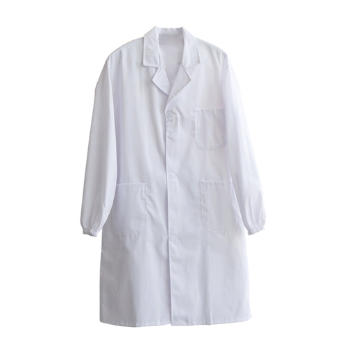 Белый халат, униформа врача, химическая быстросохнущая износостойкая униформа медсестры