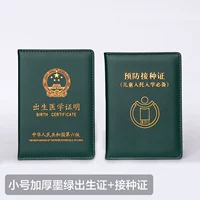 Свидетельство о небольшом темно -зеленых