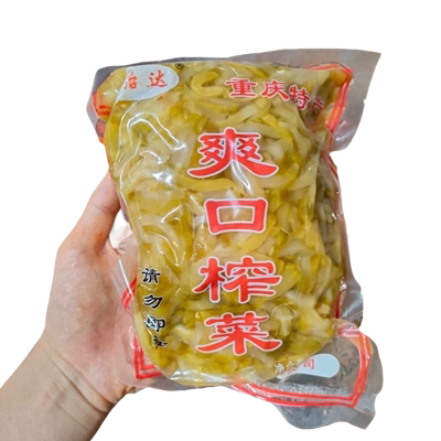 涪陵榨菜丝咸菜下饭菜原味切好的新鲜开胃去皮炒菜香辣早餐爽口