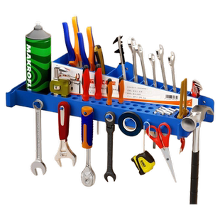 五金工具置物架多功能挂架挂钩免打孔家用工具物料零件架收纳架