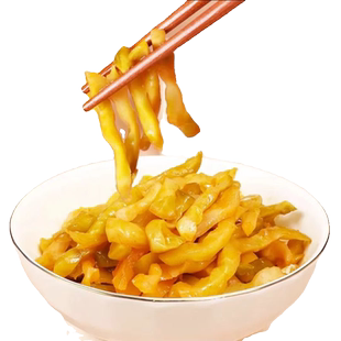 重庆榨菜榨菜丝50克去皮小包装清淡不辣下饭菜便携小包装
