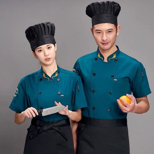 Catering Chef Work Одежда одежда с коротки