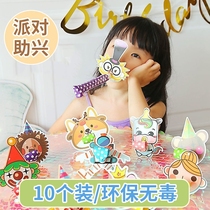 Creative childrens cute dragon whistle telescopic whistle blowing roll cartoon toy baby birthday party horn