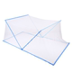 Portable folding mosquito net student dormitory upper bunk free installation household single bunk bed 2023 new yurt