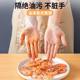 Food grade pvc disposable gloves wholesale silicone rubber latex gloves catering kitchen dishwashing waterproof and ທົນທານ