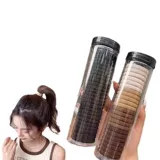 Безвредный эластичный хвостик, прочная резинка для волос, аксессуар для волос, простой и элегантный дизайн, не повреждает волосы