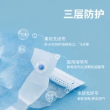 Медицинские хирургические маски одноразовые медицинские трехслойные защитные медицинские маски.