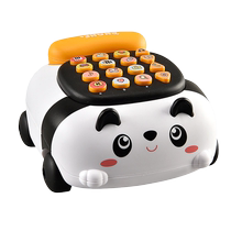 Childrens telephone simulation landline educational toy early childhood education music story baby 0 years old 3 boys and girls nursery rhymes