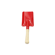 Children play in the sand dig sand shovel iron bucket beach toy set baby rushes to the sea plays with soil digs gardening tools