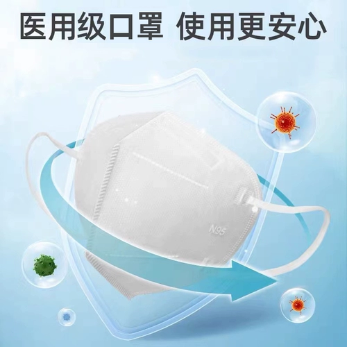200 N95 -Условие медицинские защитные маски одноразовая медицинская -Крейд -детские 3D Трехмерные пятисловные тонкие дыхания здоровья