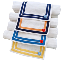 Sweat-absorbent towel pure cotton large size big children childrens sports kindergarten primary school students back sweat towel thickened sweat wiper