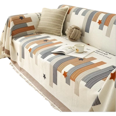 2025新款防猫抓沙发巾四季通用沙发盖布全盖沙发套罩防尘沙发毯子