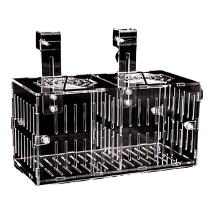 鱼缸隔离盒亚克力孔雀鱼繁殖盒乌龟鱼苗斗鱼热带鱼幼鱼小鱼孵化盒