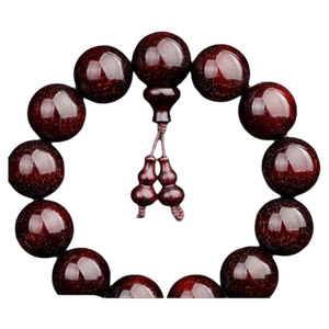 精品老料小叶紫檀108颗佛珠男女项手链2.0文玩满金星手串檀香念珠