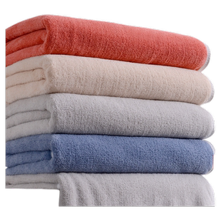 乐菲思浴巾情侣款云柔珊瑚绒纯棉男女吸水速干家用不掉毛裹巾