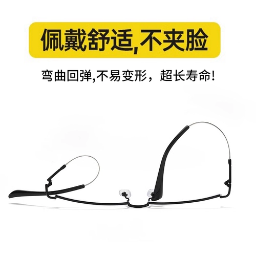 Бренд старый цветочный зеркал мужское среднее и пожилое HD Anti -Blu -Ray Highlyless High -Fend Authentic Portable Portable