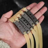 Резинка, мощная прочная высокая эластичная рогатка с плоскими резинками, увеличенная толщина