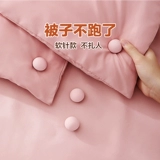 Одеяло, простыня, накладки на углы, нескользящий невидимый безопасный пододеяльник, фиксаторы в комплекте