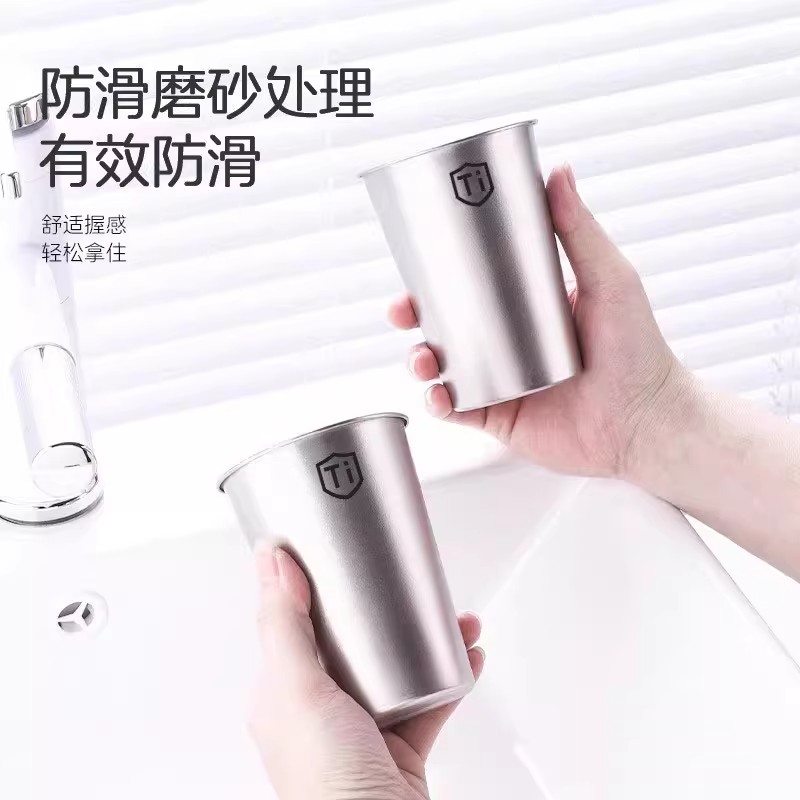 2025年新款：防霉抗菌不锈钢漱口杯引领家庭卫生新标准
