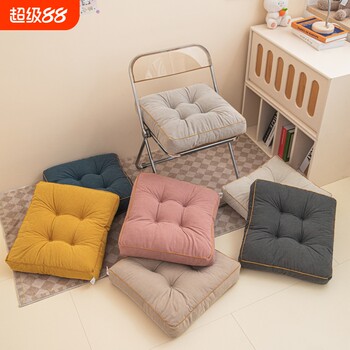 Xinpan corduroy cushion tatami sofa stool cushion bay window butt cushion office sedentary non-slip classroom tail vertebra