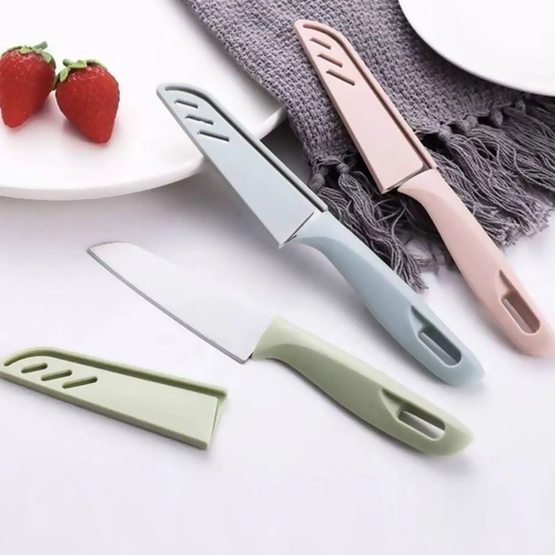 LISM Керамический фруктовый нож длиной 8 см и портативный дизайн с различными цветами на выбор гигиены и безопасности