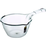 Пластиковый большой прозрачный ковш для домашнего использования, увеличенная толщина