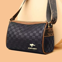 Небольшая подушка, сумка на одно плечо, из натуральной кожи