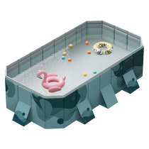 Swimming pool foldable inflatable household childrens pool summer adult outdoor paddling pool large bracket swimming pool