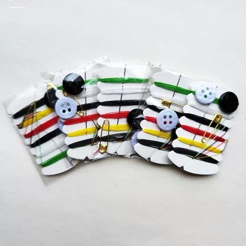 Сумка для линии гостиницы одно -временная сумка загружено 6 6 с 1 иглой с 2 ​​кнопками Портативный мини -набор домашнего проникновения