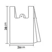 26 ширина 38 см [200 штук] белые