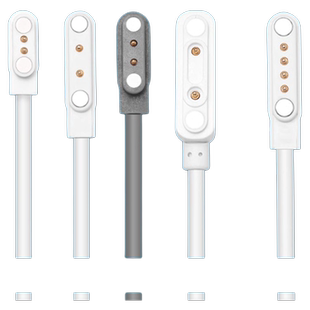 驯龙师 适用儿童电话手表智能运动手环手表通用245触点PIN针磁吸数据充电线器2/4点/7.62/2.84mm可车载充电1A