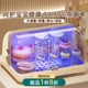 奶瓶收纳盒沥水防尘消毒收纳箱婴儿专用宝宝餐具架子沥水架储存