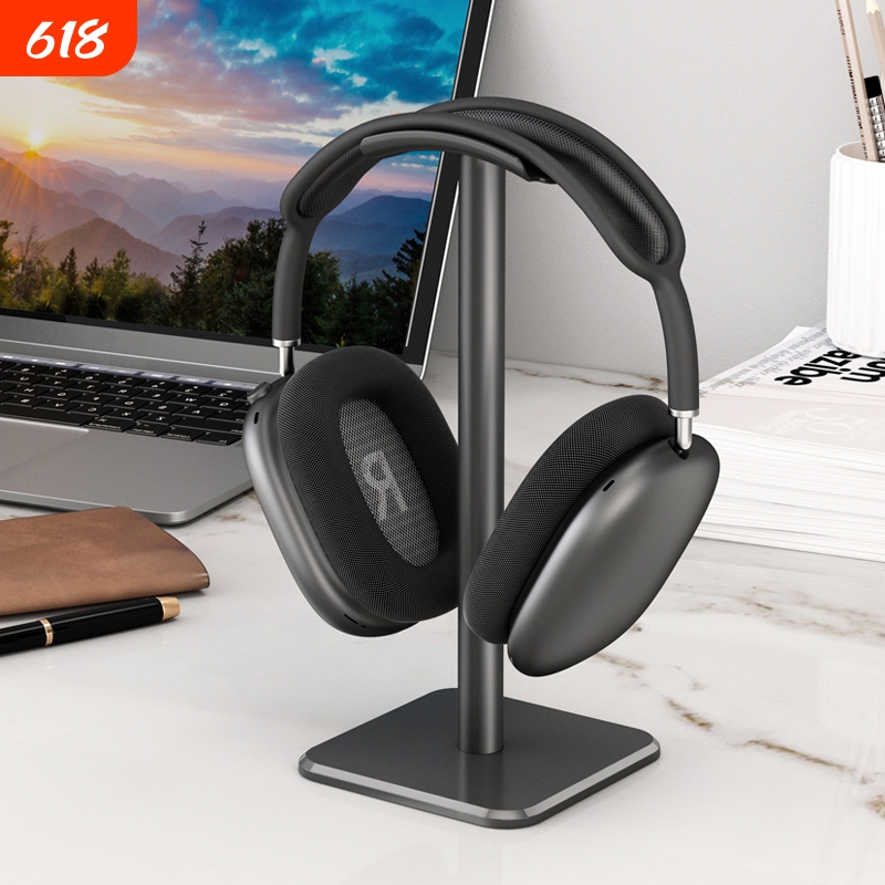 Headphone Stand Holder Metal Headset Rack Internet Cafe Computer Gaming Desktop Storage Display Rack