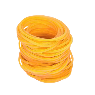 黄色橡皮筋高弹力耐用一次性橡皮圈胶圈皮套小牛皮筋捆菜批发商用