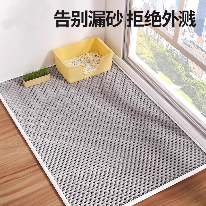 揭秘现代养宠必备神器：超大双层猫砂防溅系统