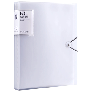 a4资料册文件夹透明插页琴谱夹乐谱夹试卷收纳册袋整理学生孕检报告单档案产检夹子办公用收集册大容量边角