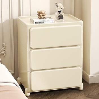 Thickened drawer storage cabinet under home table