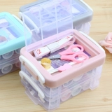 Домохозяйственная игольчатая линейная коробка портативная многопрофункциональная иглу для швейного мешка швейная игла для швейного швейного швейного швейного швейного швейного общежития