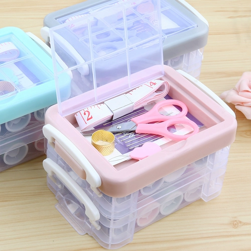 Домохозяйственная игольчатая линейная коробка портативная многопрофункциональная иглу для швейного мешка швейная игла для швейного швейного швейного швейного швейного швейного общежития