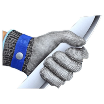 Anti-cut gloves steel wire gloves anti-cut gloves five-finger metal protection opening oysters stainless steel anti-puncture work