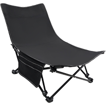 Office Nap Chair Lunch Break Artifact Portable Outdoor Chair Reclining Dual-Purpose Nap Bed Lazy Folding Deck Chair