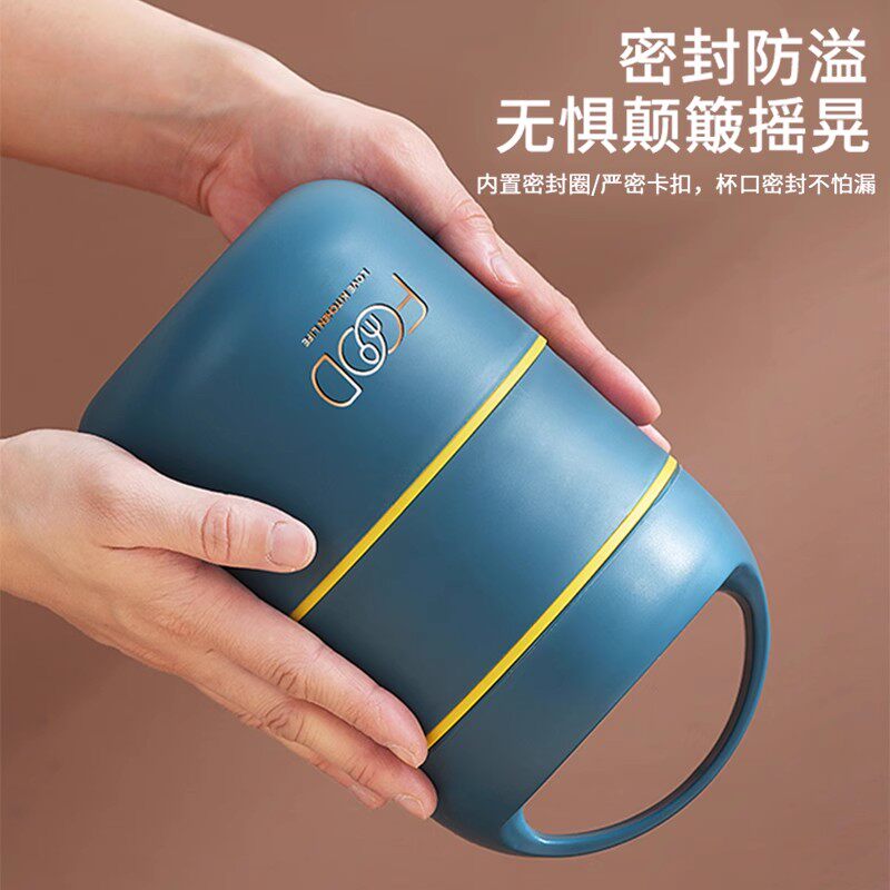 米技电热饭盒EB-1002CW250W：办公室午餐神器，1L容量满足你的味蕾