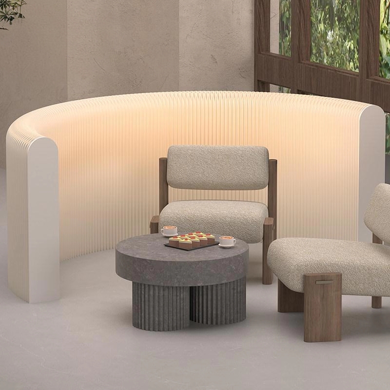 Screen Partition for Small Apartments, Low Screen Partition for Room and Bedroom, Folding Paper Wall, No-Installation Fake Wall, Background Wall Screen Partition for Small Apartments, Low Screen Partition for Room and Bedroom, Folding Paper Wall, No-Installation Fake Wall, Background Wall