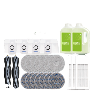 适用科沃斯T10配件扫地机集尘袋omni拖布滤芯turbo耗材pro滚边刷