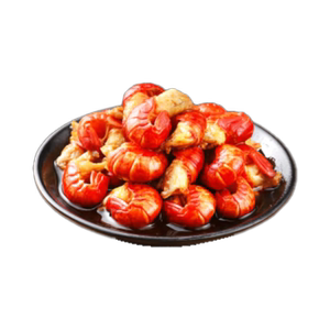 麻辣蒜香即食龙虾尾加热即食盒装熟食新鲜蒜蓉虾球260g/盒顺丰达x