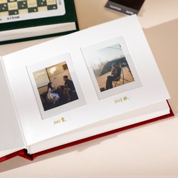 Polaroid 3inch Photo Album Storage Photo Paper Can Be Written on 3inch Single Page Couple Photo Album DIY Artsy Gift
