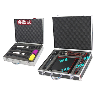 一拖二小接收机无线话筒箱子防摔专用手提工具仪器声卡收纳箱专业